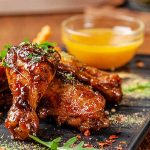 Chicken Wings with Barbeque sauce